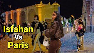 IRAN - Luxury Street in Isfahan 2023 Iranian NightLife Walking Vlog ایران