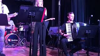 Alexey Sokolov (accordion) is performing at Berklee College of Music