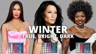 How to Find your Color Season | Seasonal Color Analysis: True, Bright & Dark Winter