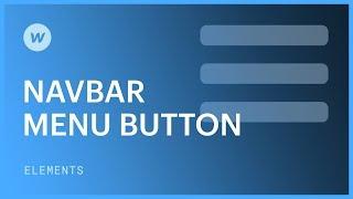 Hamburger menu in the responsive navigation bar - Web design tutorial
