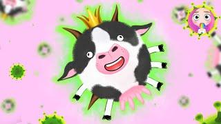 Корова-вирус анимация от NaStik #StayHome