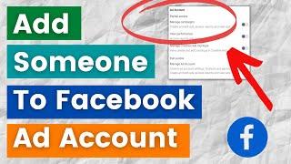 How To Add People/An Agency To A Facebook Ad Account? [in 2024] (From Facebook/Meta Business Suite)