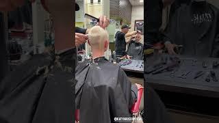 gorgeous asmr headshave buzzcut Barbershop haircut #buzzcut #headshave