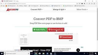 Convert PDF to BMP