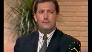 Graham Cole (The Bill) on TV-am in 1990