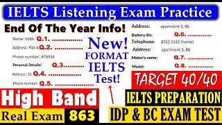 IELTS LISTENING PRACTICE TEST 2024 WITH ANSWERS | 19.12.2024