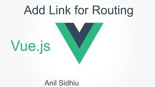 Vue js tutorial for beginners #27 Add Routing Link |  vue router part 2