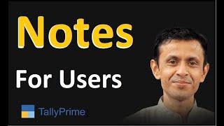 Notes for Users when Open Company | Create Notes | Updates Notes | Remove Notes | TDL for TallyPrime