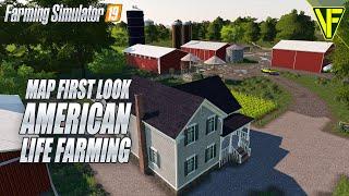 American Life Farming by Lancyboi | Farming Simulator 19 Map First Look