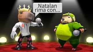 HICIMOS unas BATALLAS de RAP en ROBLOX