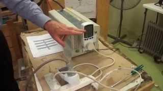 Demonstration of the  Routine testing  of  the TXF Inverter at  resistive load