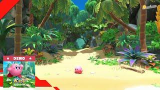 Kirby and the Forgotten Land - Full Demo Gameplay [Switch]