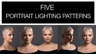 Five Portrait Lighting Patterns