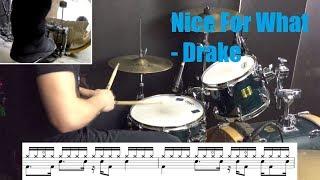 Nice For What Drum Tutorial - Drake