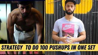 HOW TO DO 100 PUSHUPS IN ONE SET |  RAJAN SHARMA