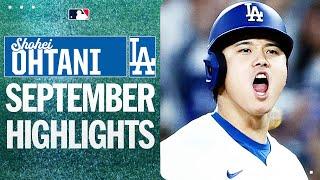 50/50! Highlights from the INCREDIBLE Shohei Ohtani's HISTORIC September 2024! | 大谷翔平ハイライト