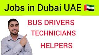 Bus Drivers Jobs in Dubai UAE & Helpers Jobs |  Foughty1