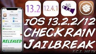 iOS 13.2.2 / 13.0 / 12.4.1 CheckRa1n JAILBREAK RELEASED! How To Jailbreak iOS 13.x / 12.x