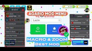 AGARIO MOD MENU - IOS MACRO & ZOOM (AGARIO MOBILE)