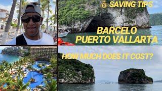 Puerto Vallarta, Barcelo Resort. Travel vlog, budget friendly mini vacation