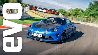 evo subscribers experience the new Alpine A110 R flat-out at Brands Hatch