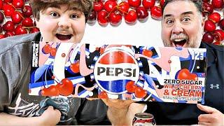 Pepsi Wild Cherry & Cream Zero Sugar Review and BREAKING MTN DEW NEWS Jan 2025