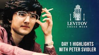 Levitov Chess Week: Day 1 Highlights by Peter Svidler