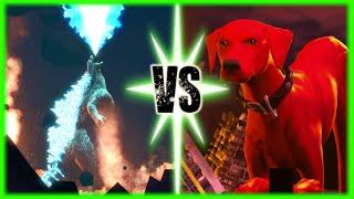 Godzilla vs Clifford The Big Red Dog (Ft.Lanipator)