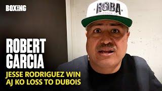 Former Anthony Joshua Trainer Robert Garcia On Dubois KO Loss