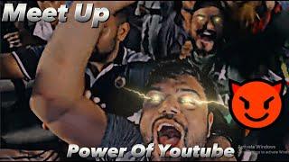 Power Of Youtube Ft Ducky Bhai Meet Up Video editing #viral #trending