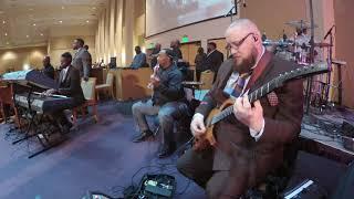 Total Praise - Redd Edwards Homegoing Service - Dan Spiffy Neuman, guitar