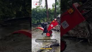 Amazing 14.5 Hp Heavy Duty Petrol Engine Wood Chipper Machine