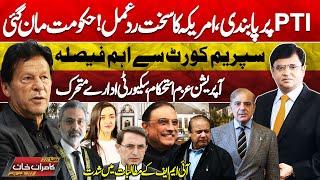 Dunya Kamran Khan Kay Sath! Ban on PTI | Supreme Court | Imran Khan | America's Reaction