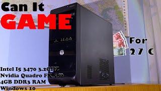 Can It Game ? // Gaming on a HP Pro 3500 MT