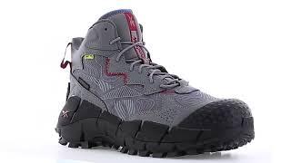 Reebok Zig Kinetica Edge II Work Men's Grey, Black & Red Waterproof Work Hiker with Internal Met