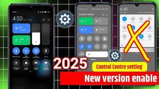 2 minutes me control centre change karo || Android mobile || new version 2024