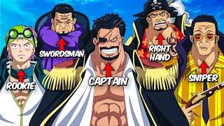 I created the Strongest Pirate Crew but with Marines in One Piece 