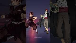 Who is stronger 3v3 Demon Slayer vs One Piece #demonslayer #onepiece #shorts