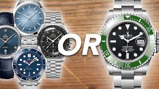 Luxury Watch Dilemma: ONE Rolex vs. SIX Omega Watches