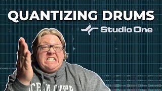 Quantizing Drums With Studio One