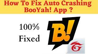 Fix Auto Crashing Booyah App/Keeps Stopping App Error in Android Phone|Apps stopped on Android & IOS