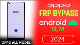 Oppo Android 13 FRP Bypass | Gmail/Google Account Remove Oppo All Android 13 | ColorOS FRP Unlock