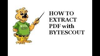 ByteScout PDF Extractor SDK Video Review