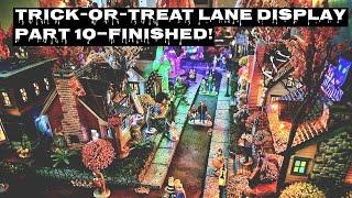 Trick-or-Treat Lane Display, Part 10–Finished!