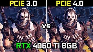 RTX 4060 Ti PCIe 3.0 vs PCIe 4.0 | Test In 15 Games | is there a Difference?  | 2023