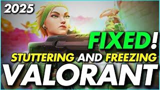 FIX VALORANT Stuttering And Freezing / (Lag Fix)