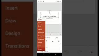 How to add animation in PowerPoint in mobile