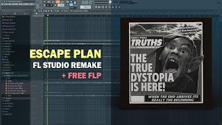 Travis Scott - ESCAPE PLAN (FL Studio Remake + Free FLP)