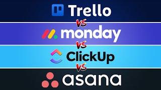 Monday.Com Vs Clickup Vs Asana Vs Trello | Which One To Use In 2023 For Productivity