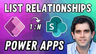 Mastering SharePoint List Relationships in Power Apps | Create Responsive Repeating Tables